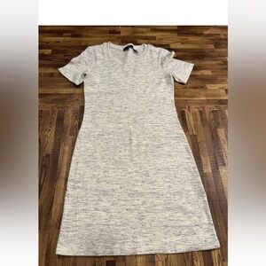Theory Cherry Stirling Rib-Knit Shirt Dress Size Small
